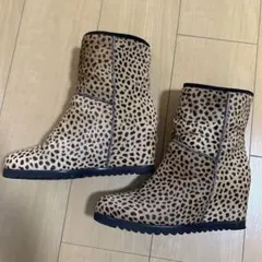 FABIO RUSCONI レオパードブーツ インソール 38