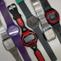 腕時計　いろいろまとめて6個セット　SEIKO　CASIO　など　まとめ売り