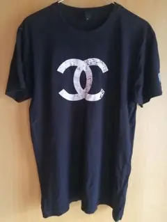 ブラック Tシャツ 半袖 ロゴプリント