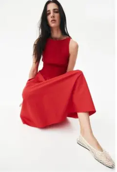 ★完売★ H&M 編み込みフラットシューズ 37