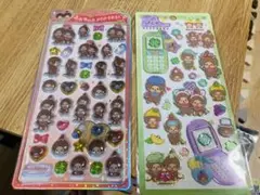 モンチッチ シール 2枚セット