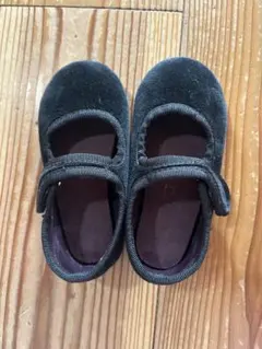 cienta ベロア　ストラップシューズ