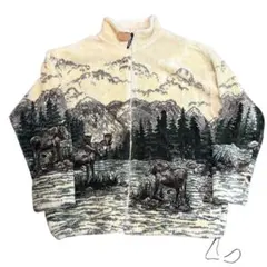 ビンテージ 90s ブラックマウンテン フリース フリースジャケット xl