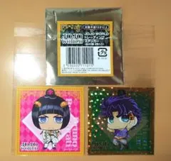 ジョジョワールド トレーディングステッカー ブチャラティ ジョナサン ホログラム