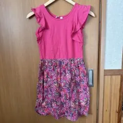 ま*。様 GAP KIDS XL 12y ワンピースピンク花柄　140cm,15