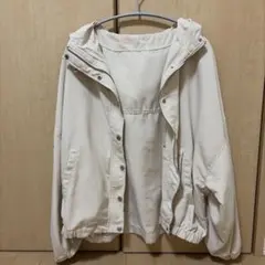 tiptop ビッグシルエットマウンテンパーカー アイボリー