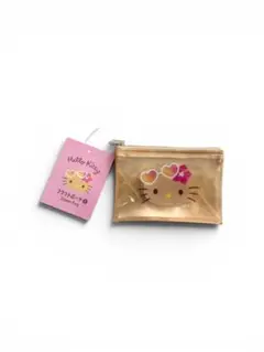 【新品・未使用】Hello Kitty ハローキティ　日焼けキティ　クリアポーチ