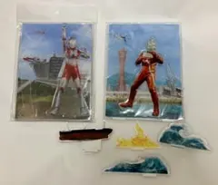 ヒーローオンステージ ウルトラマン セブン セット アクスタ 背景 ジオラマ