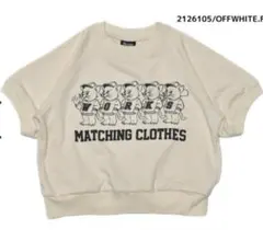 新作☆ ニードルワークス　ミニ裏毛Tシャツのサムネイル