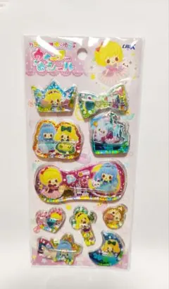 カラフルウォーターシール　ゆめかわ　女の子　プリンセス　新品