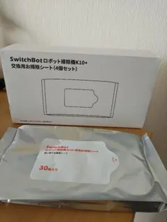 SwitchBot ロボット掃除機 K10 K11 交換用お掃除シート 5個のサムネイル