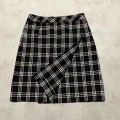 美品　Burberrys バーバリー　ロンドン　36 ノバチェック　巻きスカート