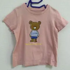 HELLY HANSEN キッズ Tシャツ ピンク くま