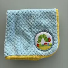 はらぺこあおむし ミニタオルハンカチ 水色