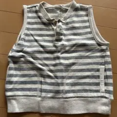 ストライプノースリーブ