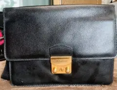 LANCEL 黒 ショルダーバッグ