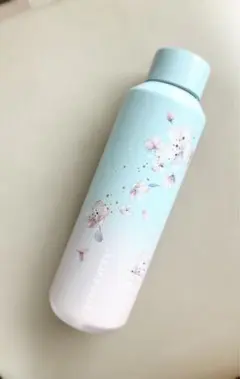 Starbucks 桜デザイン タンブラー【蓋に傷有】