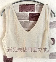 SHIPS Vネック ビスチェ ベスト