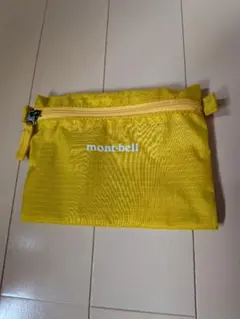 mont-bell ライトペーパーポーチ S イエロー