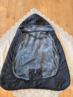 BabyHopper フード付き抱っこひもカバー ブラック