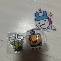 たまごっち めめっち やんぐみみっち くちぱっち ステッカーガチャ キーホルダー