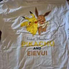 ポケモン ピカチュウ イーブイ Tシャツ L