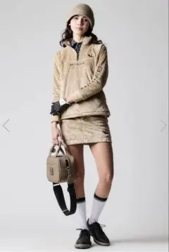 1PIU1UGUALE3 レディース ゴルフウェア フリース上下セット