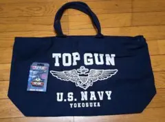 TOP GUN トートバッグ　＋　バッジ（40周年）