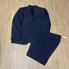 スーツ　セットアップ　メンズ　ネイビー