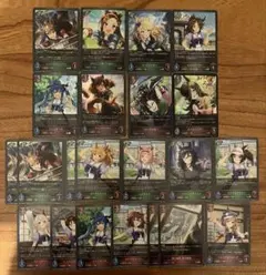 シャドバ ウマ娘 カード　プレミアム加工