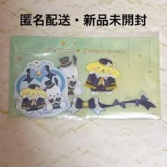 サンリオ ハッピーくじ ミニケース付きステッカー ポムポムプリン ポチャッコ