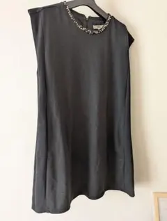黒 ノースリーブ チュニック Mサイズ