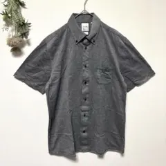 スーツカンパニー｜美品✨ボタンダウン半袖シャツ｜ノンアイロン｜ストレッチ｜LLのサムネイル