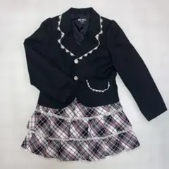 女の子 フォーマルスーツ 130 BLING JEWEL セット 入学式
