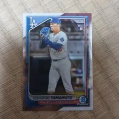 山本由伸　2024 topps npb chrome