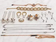アクセサリー まとめ売り ネックレス ブレスレット ピアス ヘアアクセ