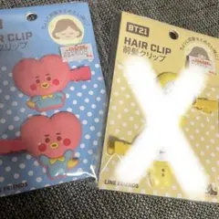 BT21 ヘアクリップ
