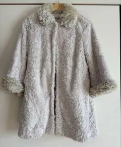 値下げ中PROPORTION BODY DRESSINGオフホワイトファーコート