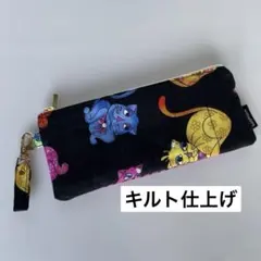 ハンドメイド メガネケース ブラック ロラライハリス - メルカリ