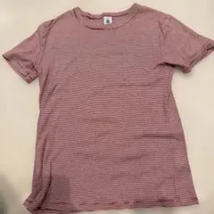 プチバトー　ミラレクルーネック　半袖　Tシャツのサムネイル
