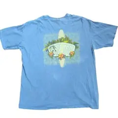 ​【超希少XXL】RON JON ロンジョン 両面 Tシャツ ヘザーブルー