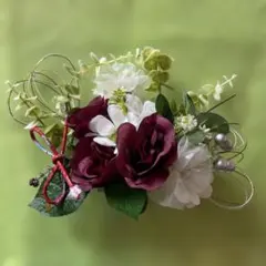 成人式用髪飾り(o^^o)！
