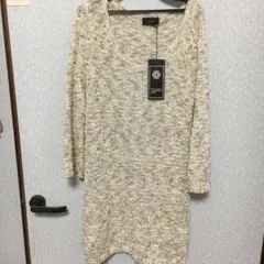 raffia  ニットワンピース新品タグ付きお値下げ