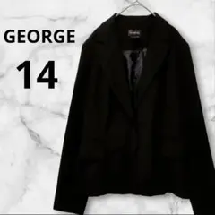 GEORGE 黒 シングルジャケット 14