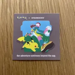 포켓몬 スタバ ステッカー 피카츄 スターバックス ポケットモンスター