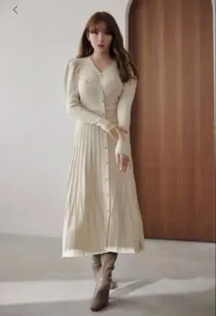 Herlipto 「Suite Room Knit Long Dress」M - メルカリ
