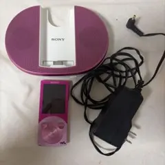 SONY WALKMAN デジタルオーディオプレーヤー スピーカー付き