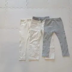 ユニクロ、千趣会　レギンスパンツ、チノパン、3点セット