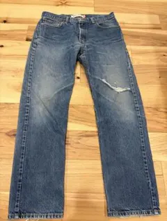 リーバイス 505 メキシコ製　00s W34 L32 雰囲気抜群　ヒゲハチノス