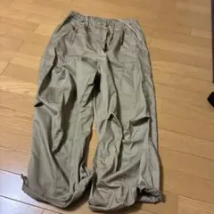 MONOーMART ベージュ色 ワイドパンツ Mサイズ メンズ レディース